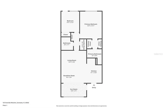 $665,000 | 137 Avenida Messina, Unit 1, Sarasota, FL 34242
