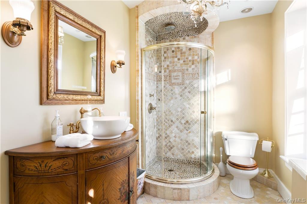 11 Brown Road Pleasant Valley, NY 12569 - Photo 17 of 26 a bathroom with a sink toilet and shower