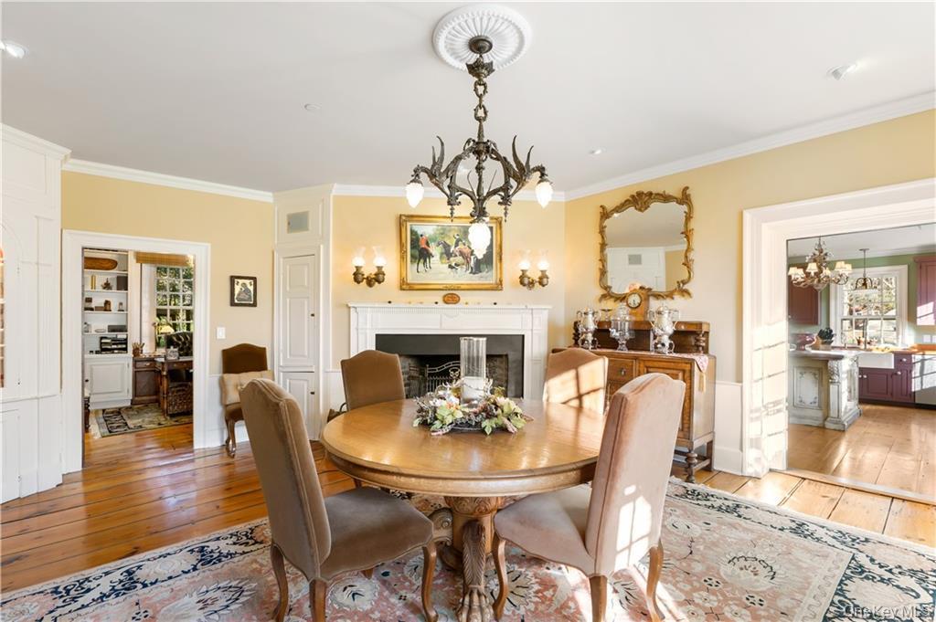11 Brown Road Pleasant Valley, NY 12569 - Photo 9 of 26 a view of a dining room with furniture window and wooden floor