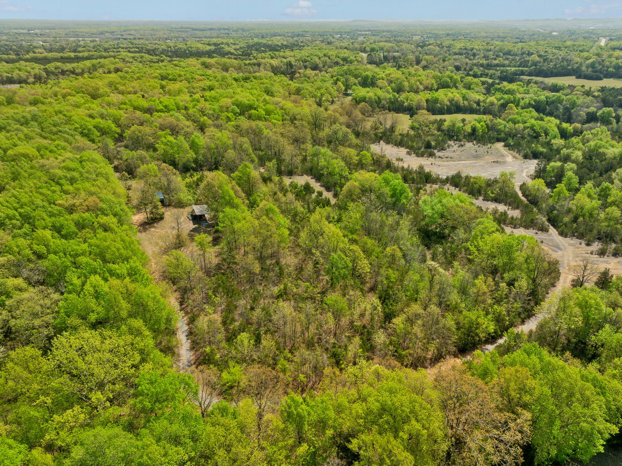 1716 South Berlin Road Lewisburg, TN 37091 - Photo 58 of 78 an aerial view of residential houses with outdoor space and trees