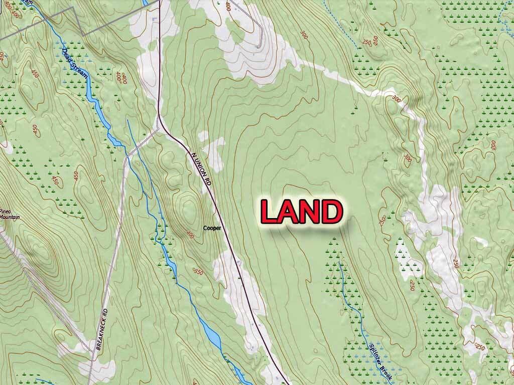 Lot 3 Off N Union Road Cooper, ME 04657 - Photo 4 of 6 top-map-cooper-land