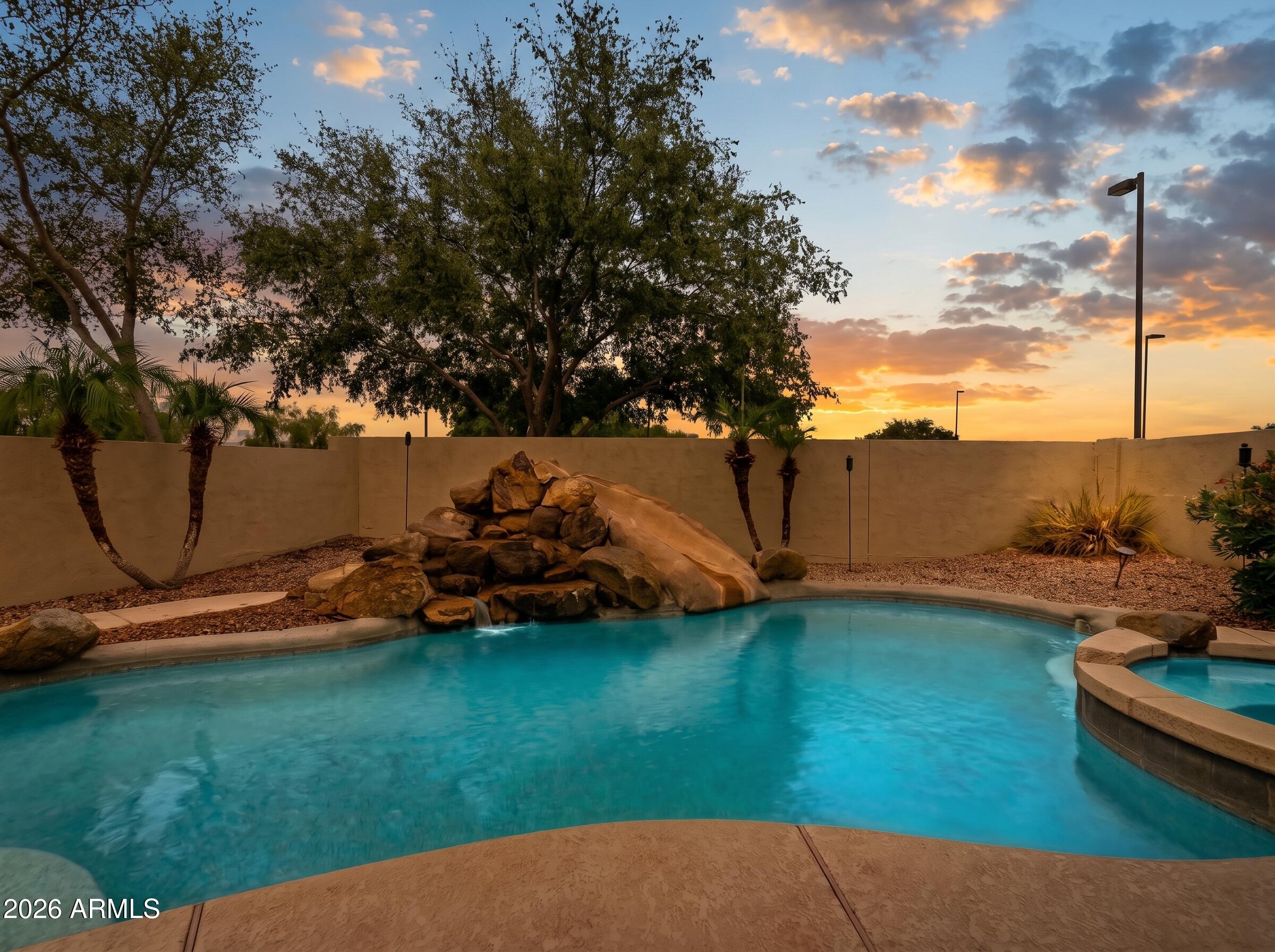 6280 South Sinova Court Gilbert, AZ 85298 - Photo 2 of 58 Sparkling Pool w/Slide