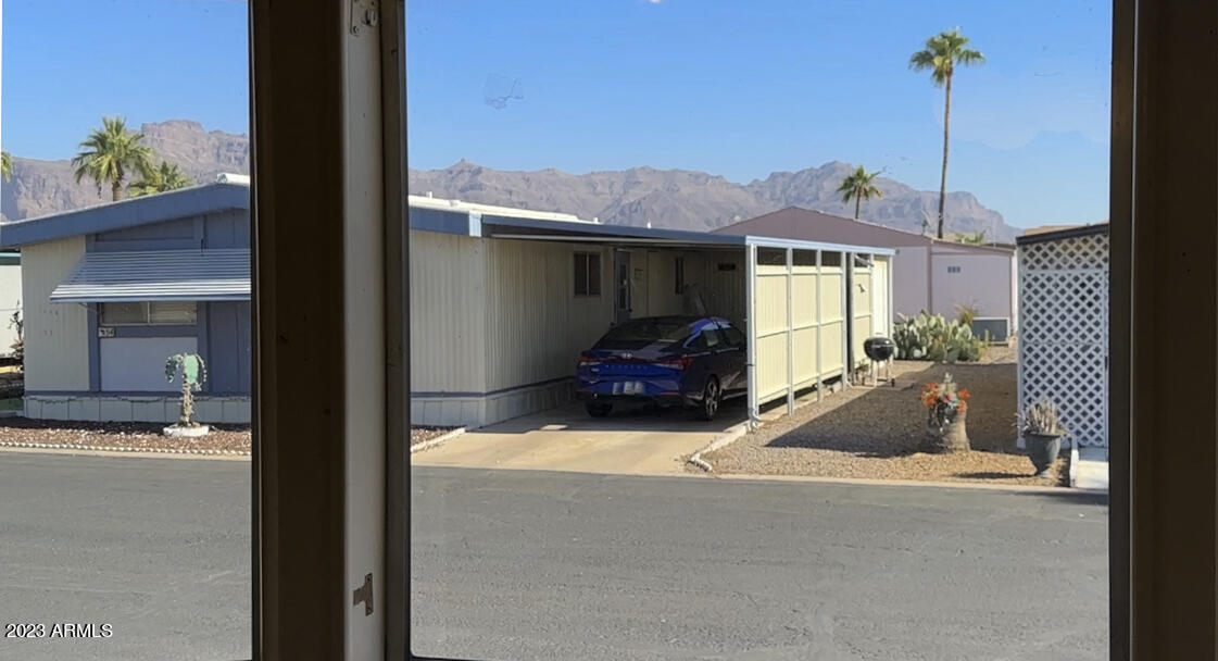 2605 South Tomahawk Road, Unit 58 Apache Junction, AZ 85119 - Photo 29 of 29 RD58 FRONT WINDOW VIEW