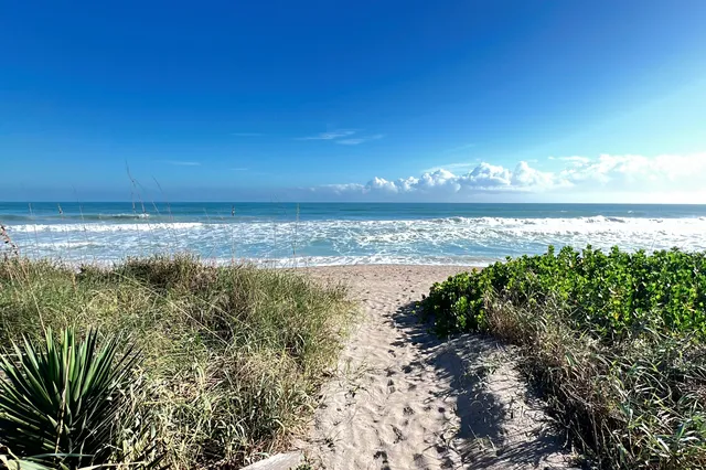 a view of ocean view with beach