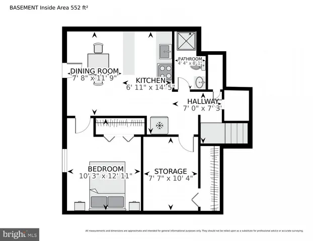 a picture of a bench in front of a