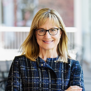 Headshot of Suzanne Harkins