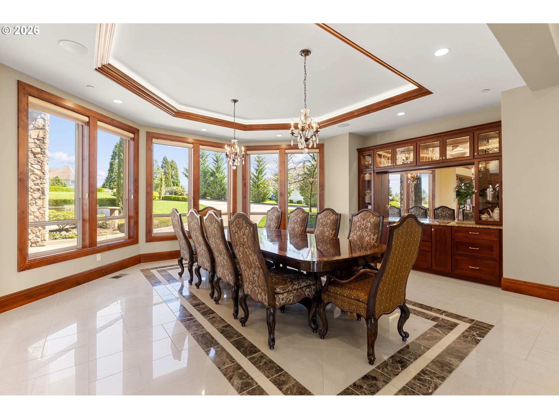1911 Northwest 206th Street Ridgefield, WA 98642 - Photo 6 of 31 a view of a dining room with furniture window and wooden floor