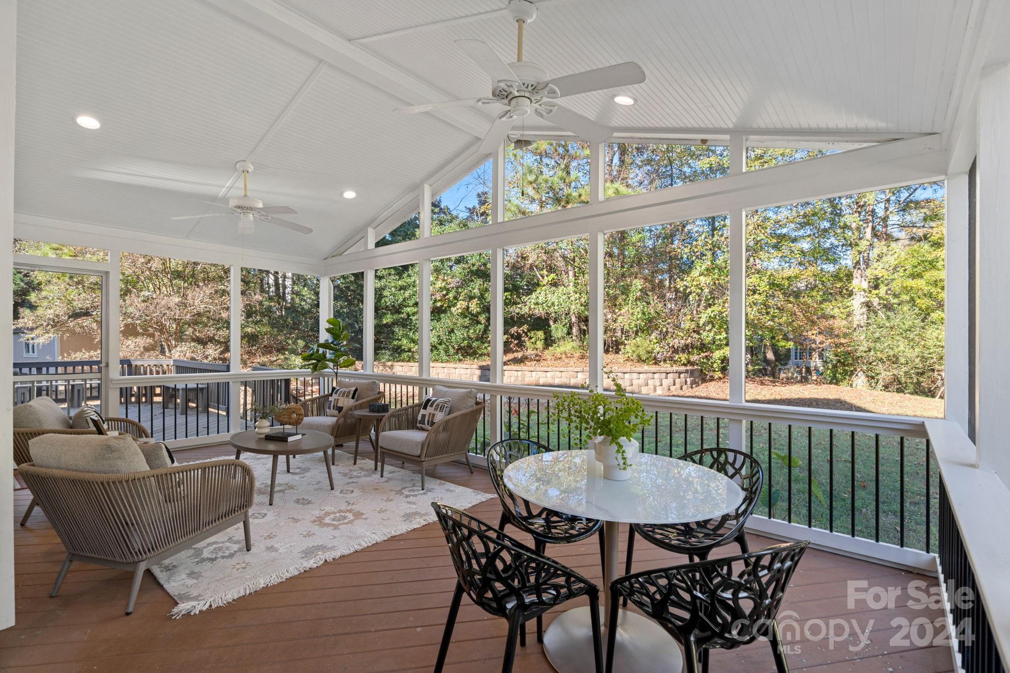 3425 Rhett Butler Place Charlotte, NC 28270 - Photo 34 of 48 a view of a dining room with furniture window and outside view