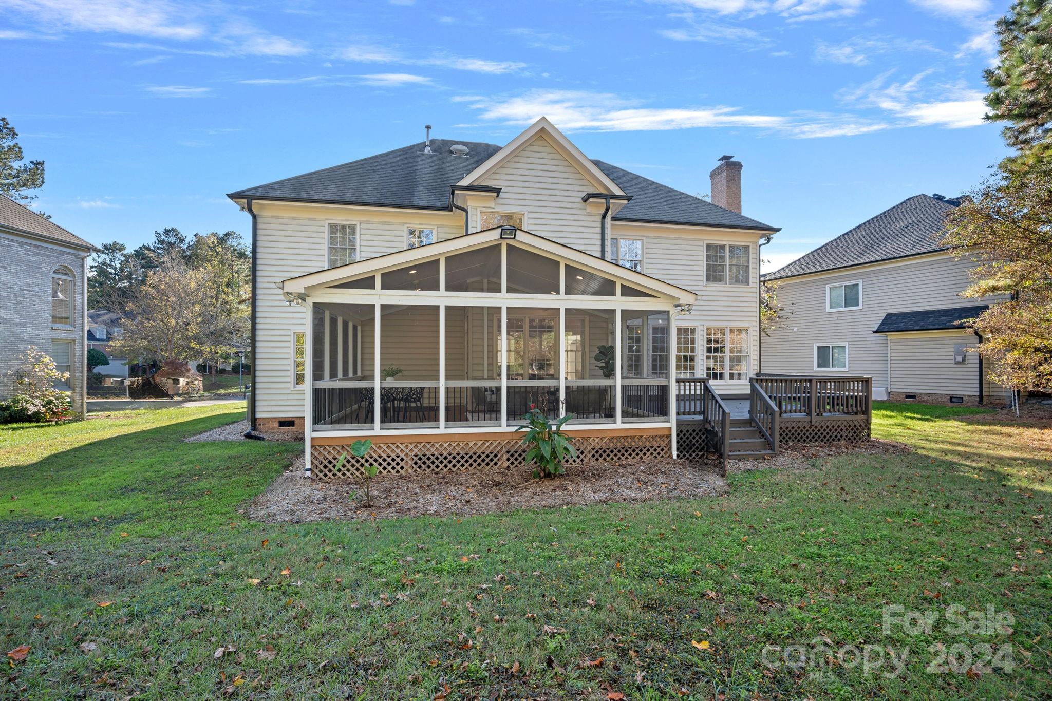3425 Rhett Butler Place Charlotte, NC 28270 - Photo 39 of 48 a view of a house with a yard and sitting area