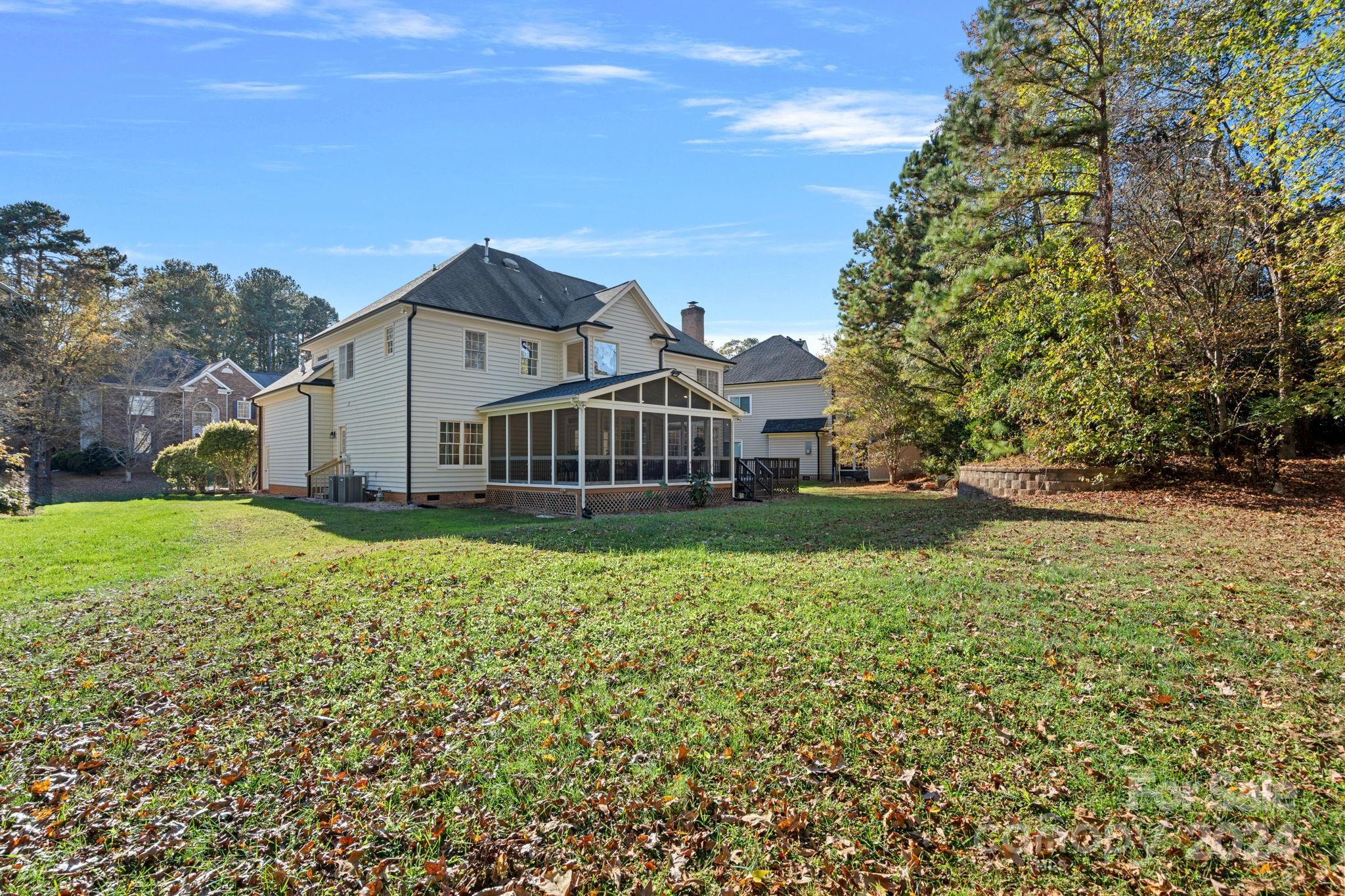 3425 Rhett Butler Place Charlotte, NC 28270 - Photo 40 of 48 a view of a house with a yard