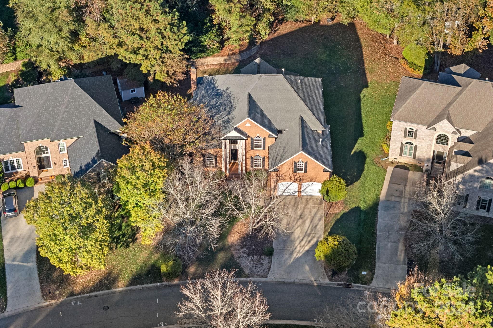 3425 Rhett Butler Place Charlotte, NC 28270 - Photo 48 of 48 an aerial view of a house