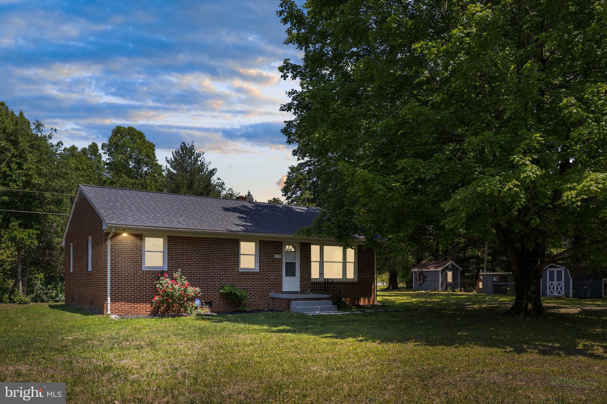17195 Oakshade Road Orange, VA 22960 - Photo 1 of 31 Charming brick home in serene setting.