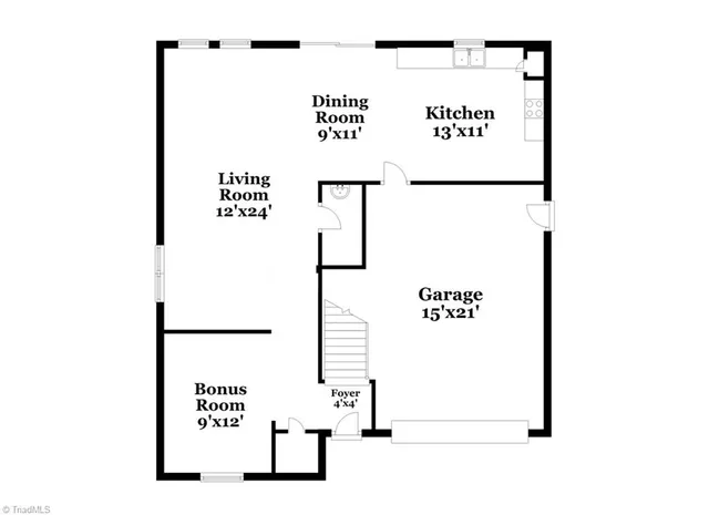 $1,996 | 5719 Waterpoint Drive, Browns Summit, NC 27214