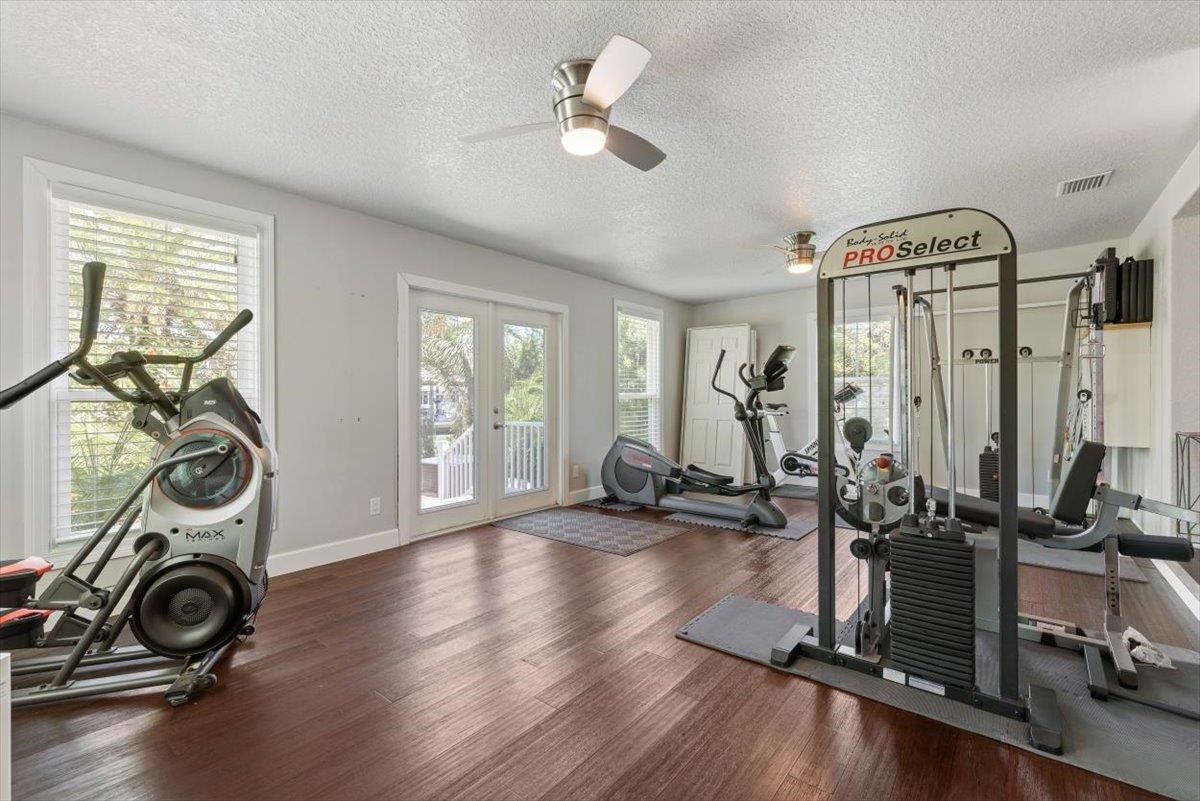 6342 Salado Road St. Augustine, FL 32080 - Photo 28 of 74 a view of a room with gym equipment
