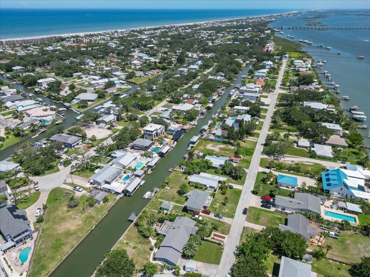 6342 Salado Road St. Augustine, FL 32080 - Photo 72 of 74 an aerial view of residential houses with outdoor space