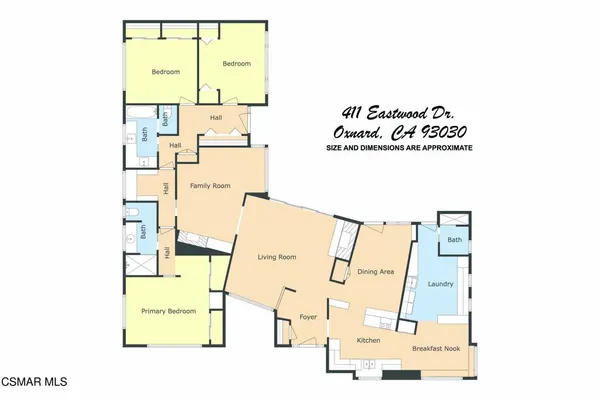 $925,000 | 411 Eastwood Drive, Oxnard, CA 93030