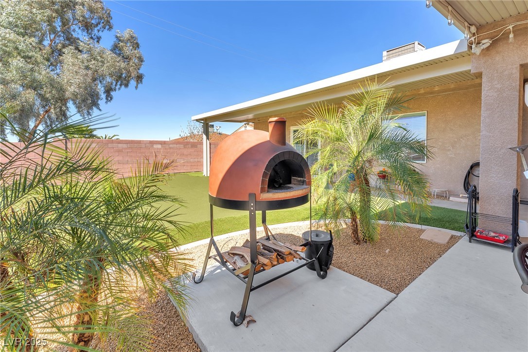2251 Thoroughbred Road Henderson, NV 89002 - Photo 40 of 60 View of patio featuring fence