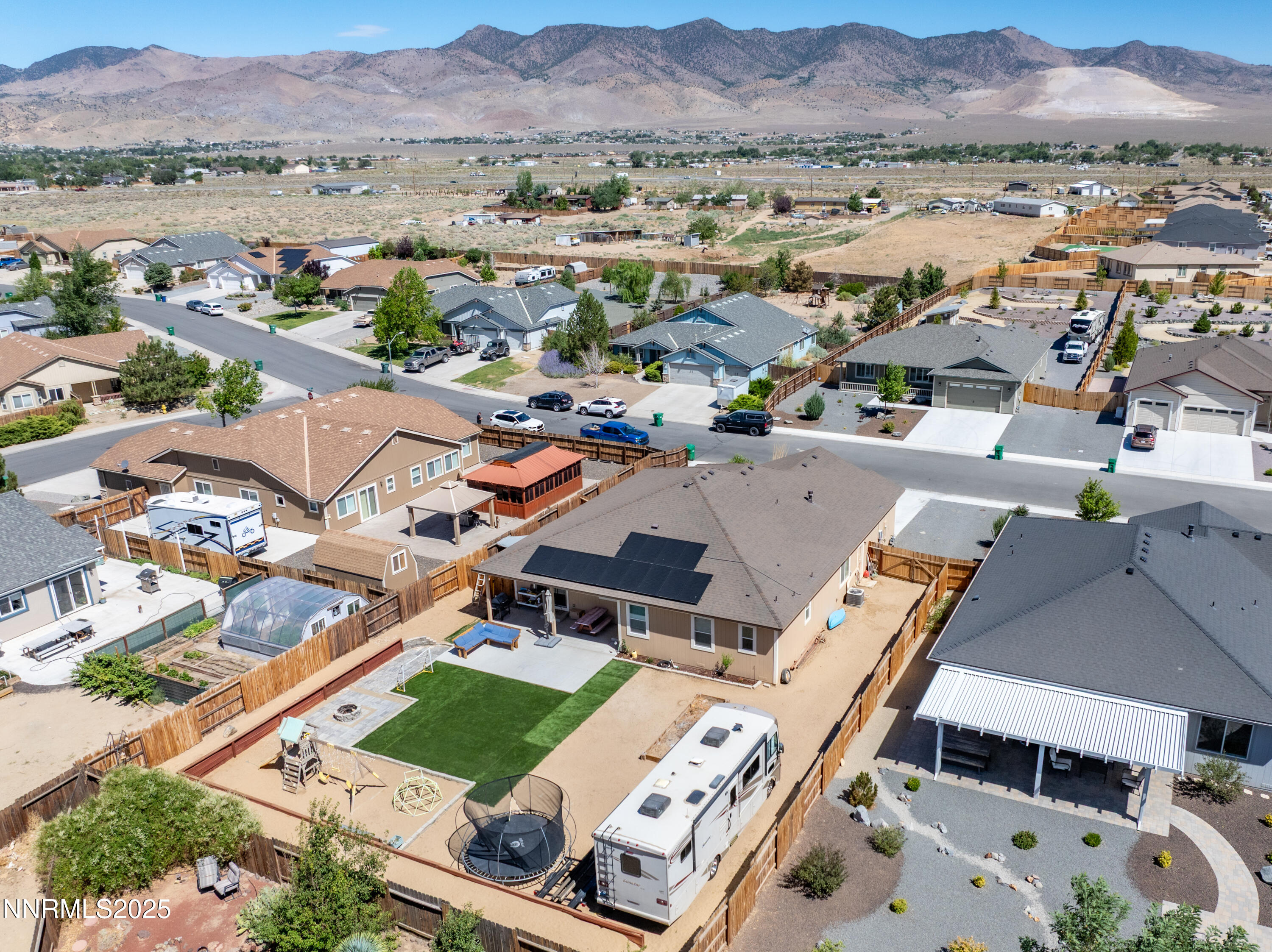 677 Teakwood Road Dayton, NV 89403 - Photo 28 of 34 7-print-677 Teakwood Drone-8