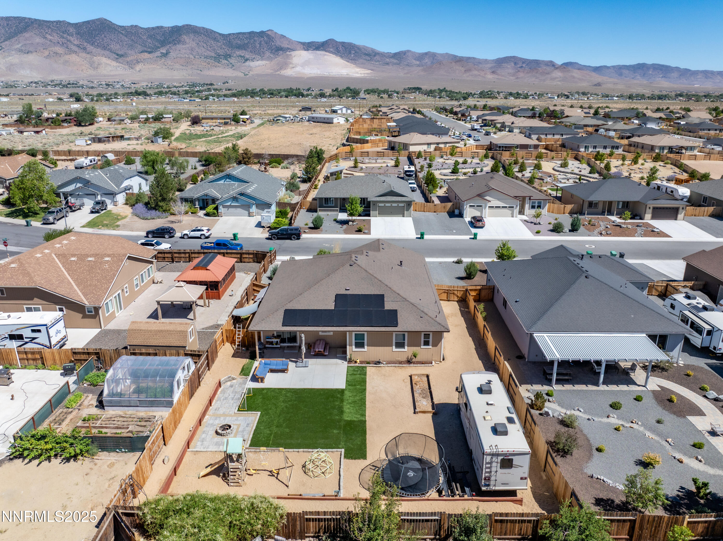 677 Teakwood Road Dayton, NV 89403 - Photo 29 of 34 8-print-677 Teakwood Drone-9