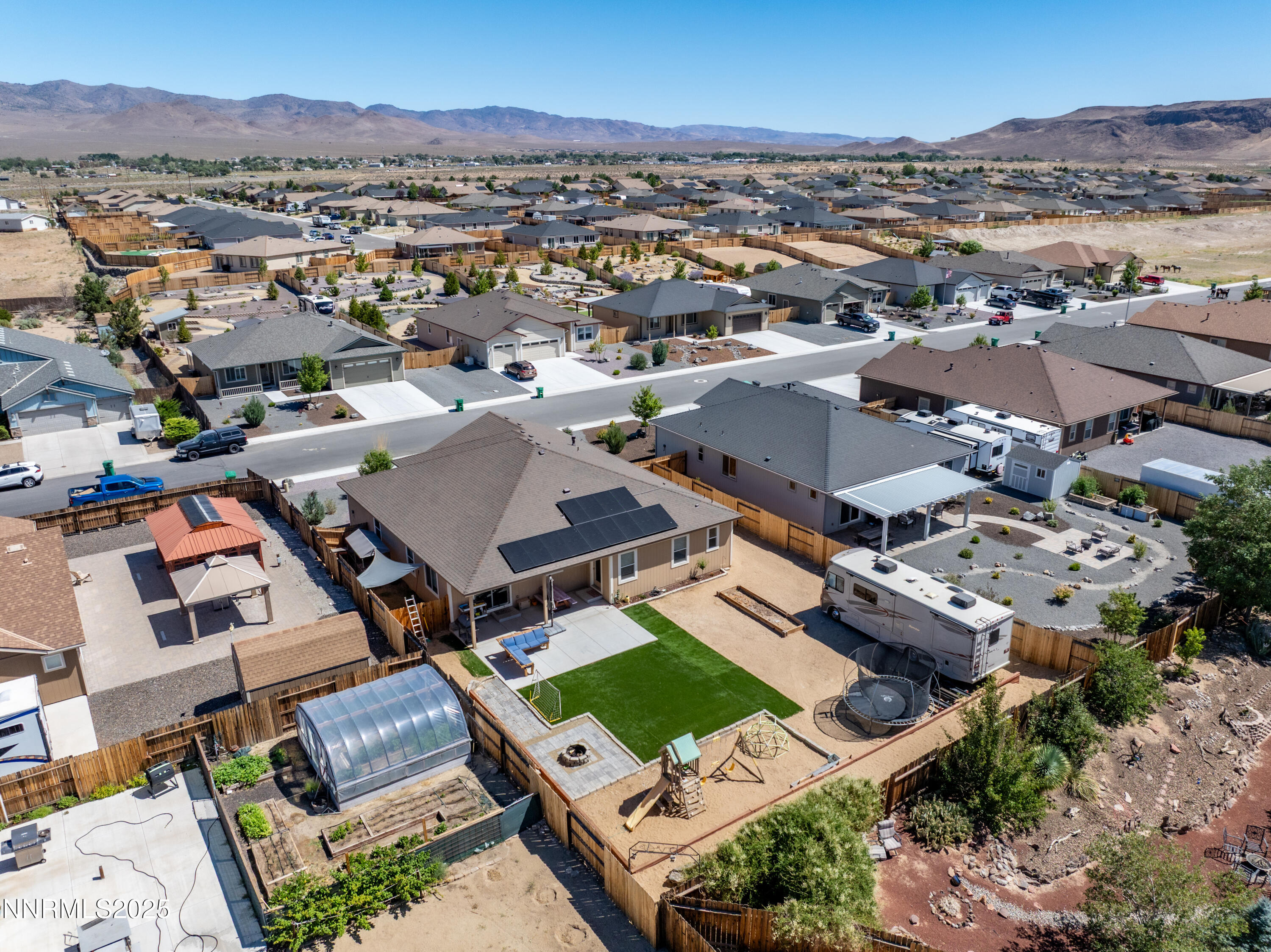 677 Teakwood Road Dayton, NV 89403 - Photo 31 of 34 10-print-677 Teakwood Drone-10