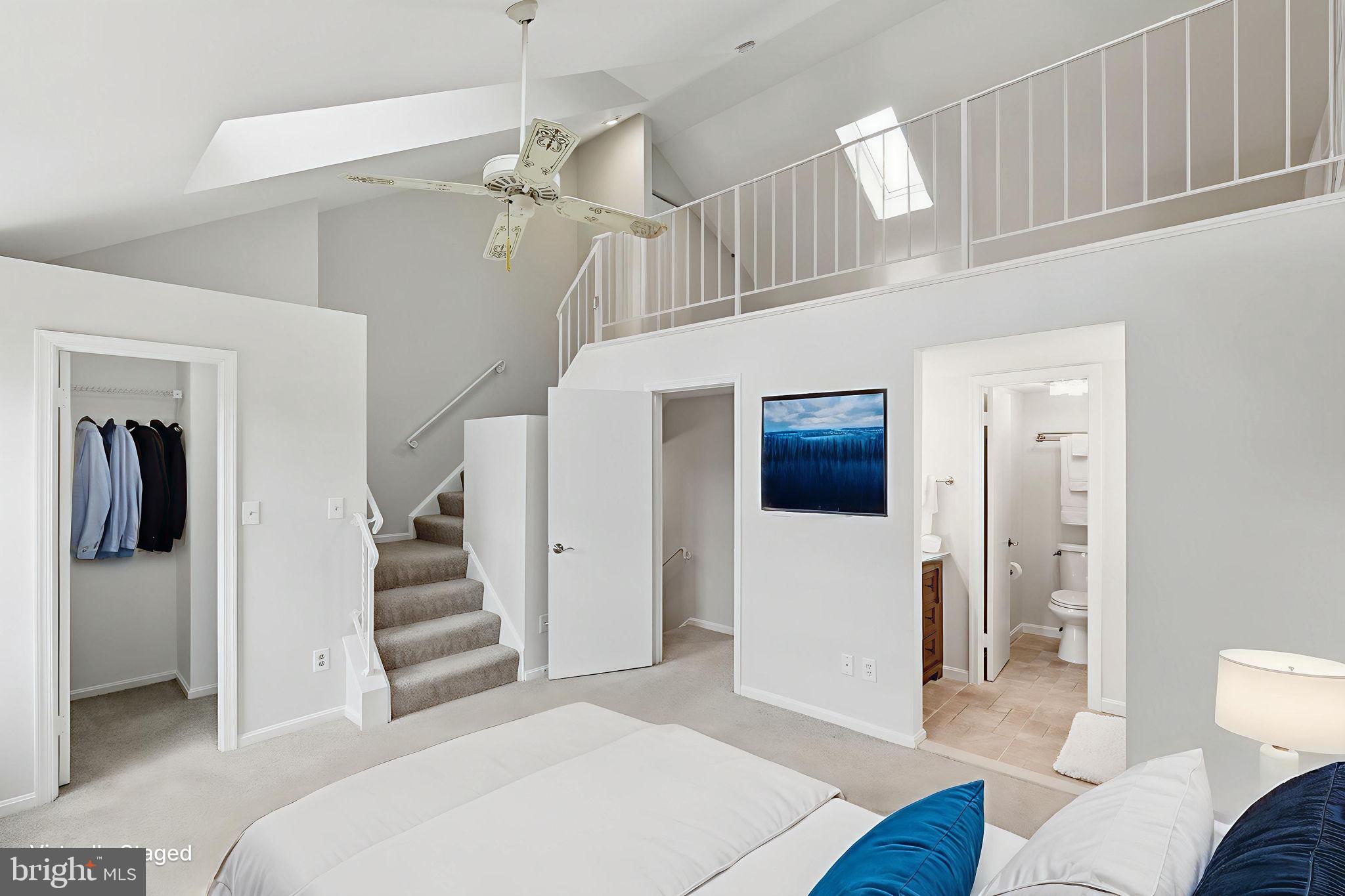 8647 Hawk Run Terrace Gaithersburg, MD 20886 - Photo 9 of 22 Primary Bedroom with Loft