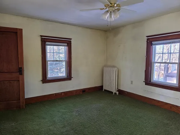 a view of an empty room with window