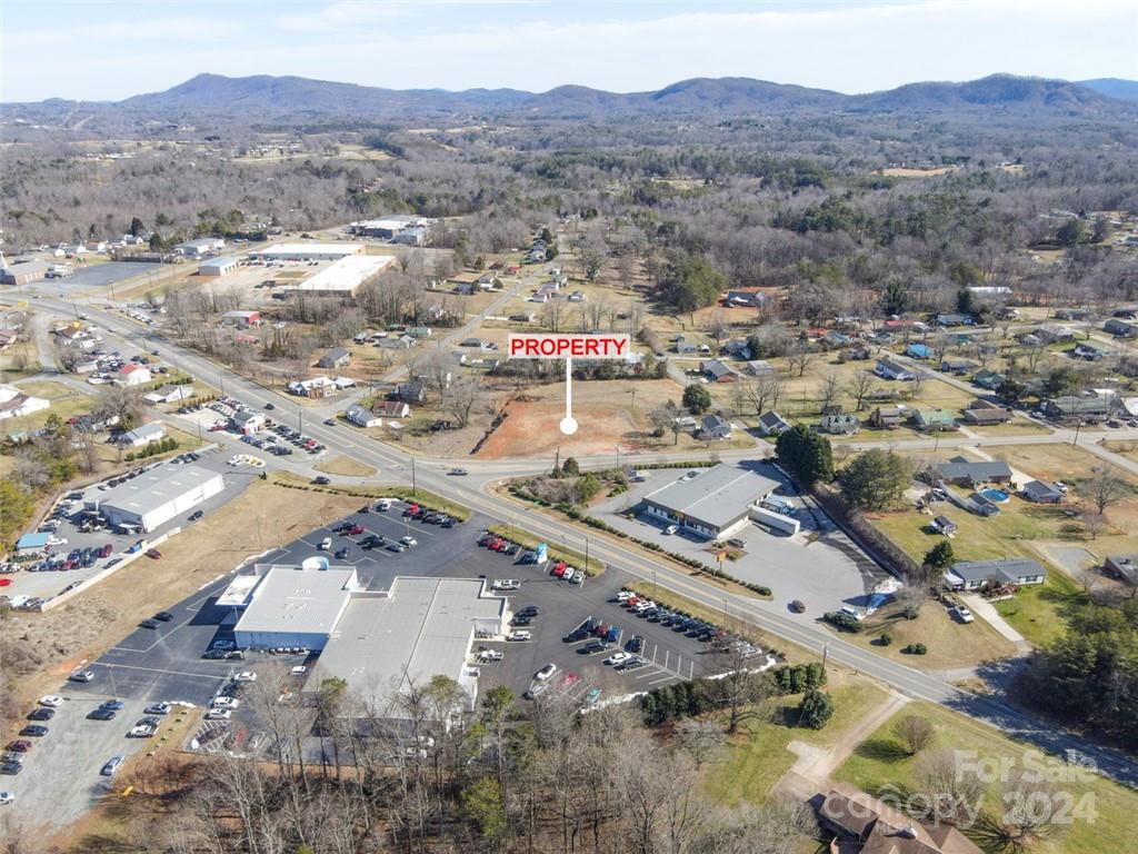307 Salem Road Morganton, NC 28655 - Photo 3 of 10 an aerial view of residential houses with outdoor space