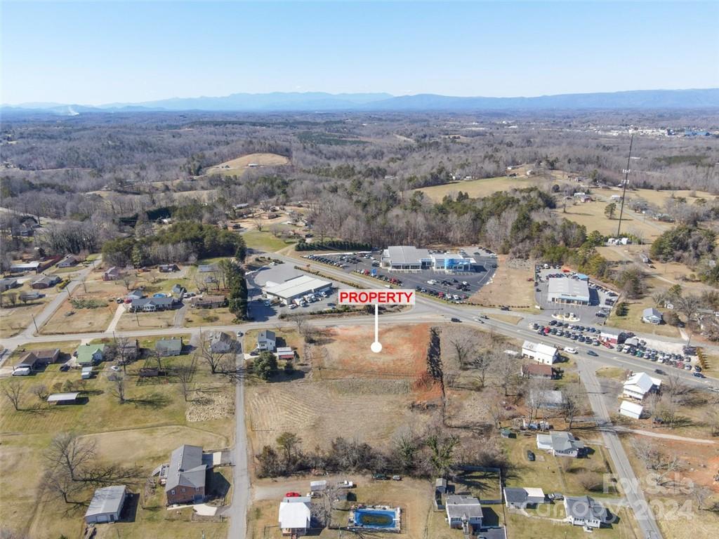307 Salem Road Morganton, NC 28655 - Photo 8 of 10 an aerial view of residential building and parking space