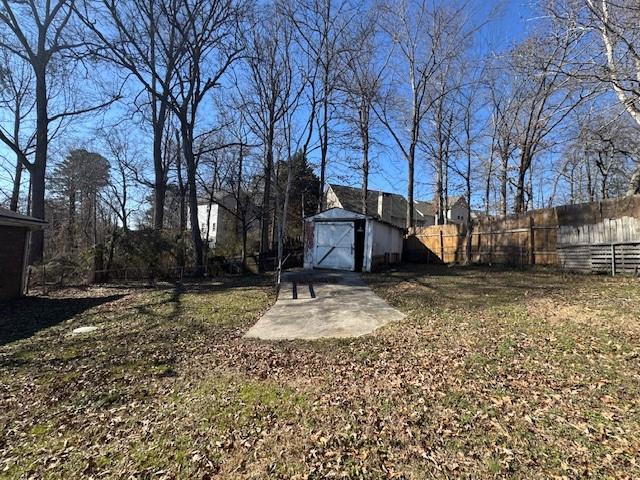 6240 Humphries Hill Road Austell, GA 30106 - Photo 11 of 11 a view of a yard with a tree