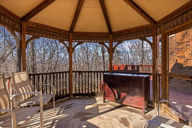 a view of outdoor space with seating