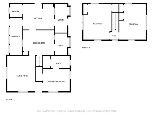 a picture of a bench in a white building