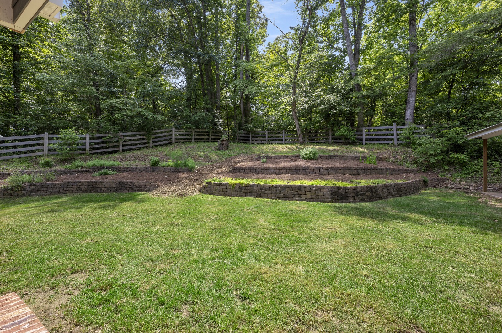 1082 Meeks Cemetery Road Burns, TN 37029 - Photo 26 of 26 a view of a backyard with wooden fence