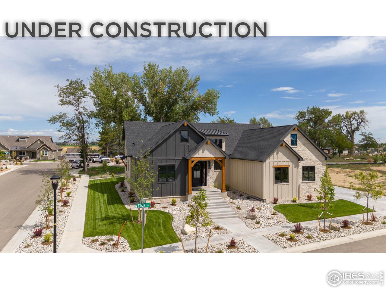 3806 Bridle Ridge Circle Severance, CO 80524 - Photo 10 of 13 a view of a house with a park