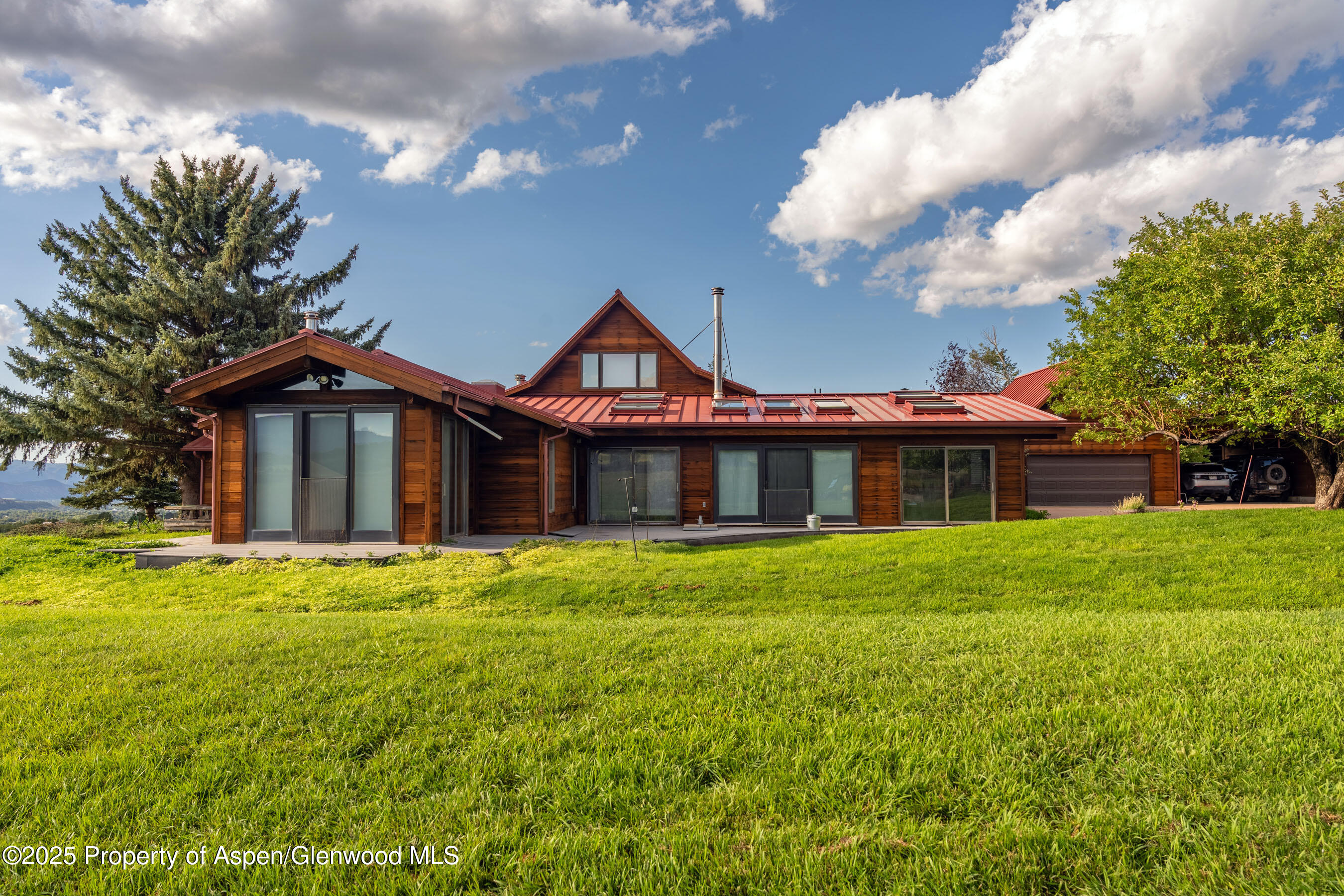 1644 Prince Creek Road Carbondale, CO 81623 - Photo 5 of 80 a front view of a house with garden