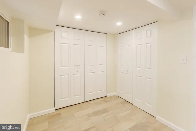 wooden floor in a gallery