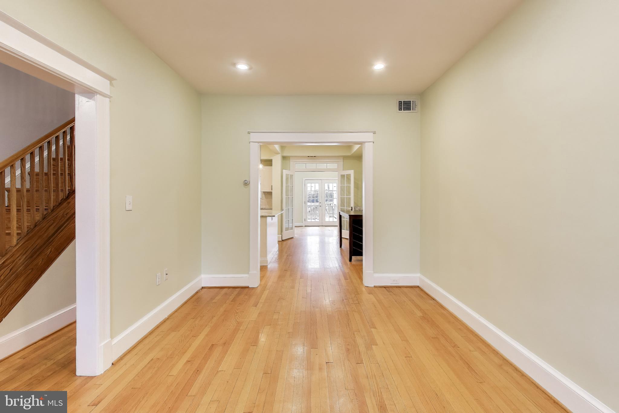 628 Madison Street Northwest Washington, DC 20011 - Photo 27 of 47 a view of gallery with wooden floor