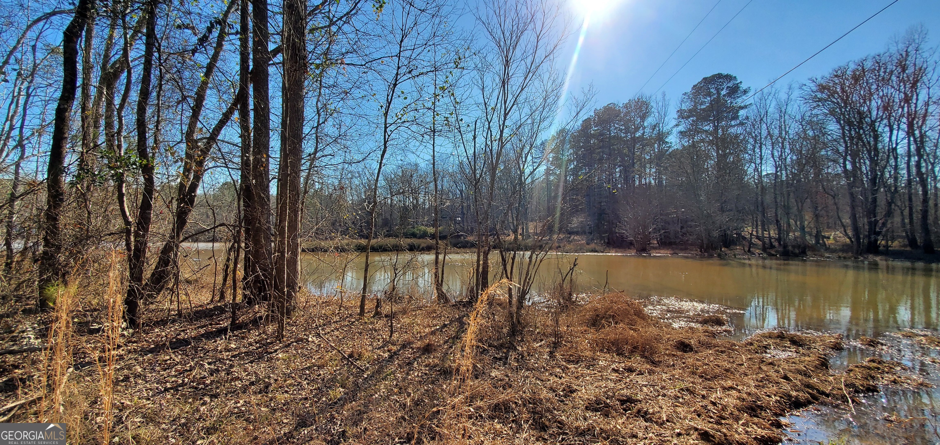 Lot 184 Southern Shores Road Jackson, GA 30233 - Photo 3 of 16 a view of a lake with a building in the background