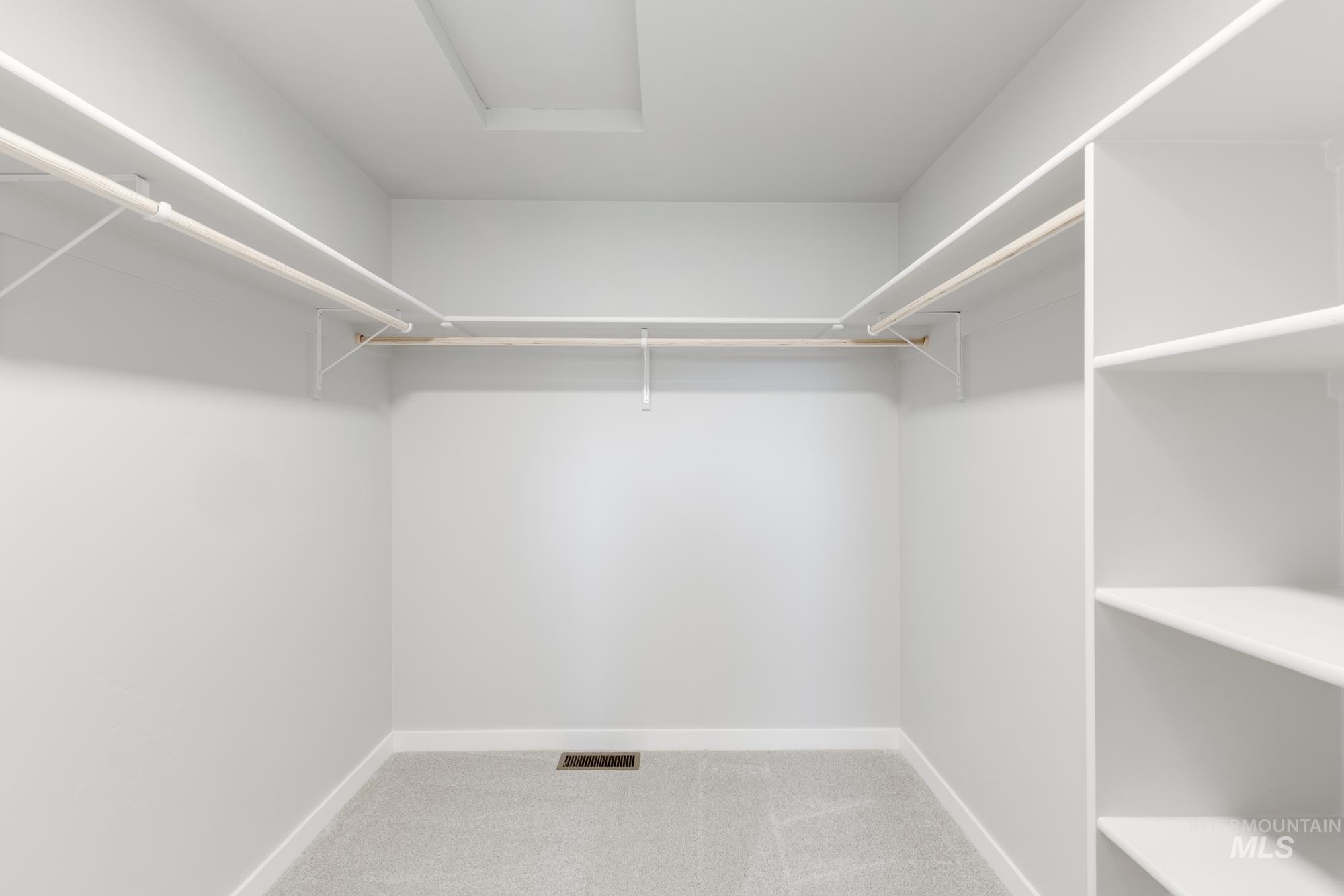 891 North Mirror Creek Way Meridian, ID 83642 - Photo 20 of 20 Walk in closet with light colored carpet