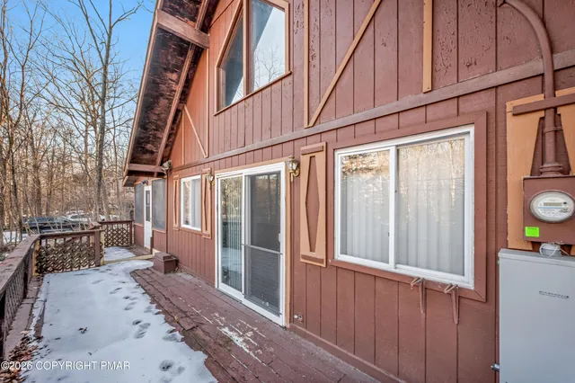 a view of front door