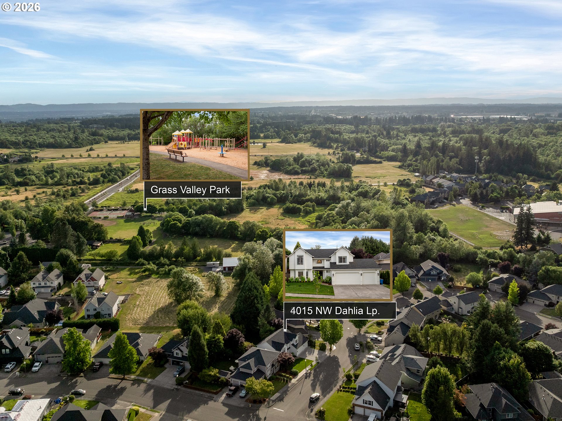 4015 Northwest Dahlia Loop Camas, WA 98607 - Photo 43 of 46 Drone View/UAV