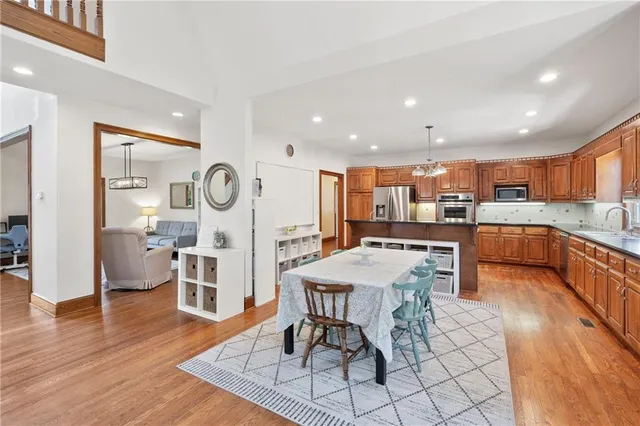 a bath room with a bath tub and a shower