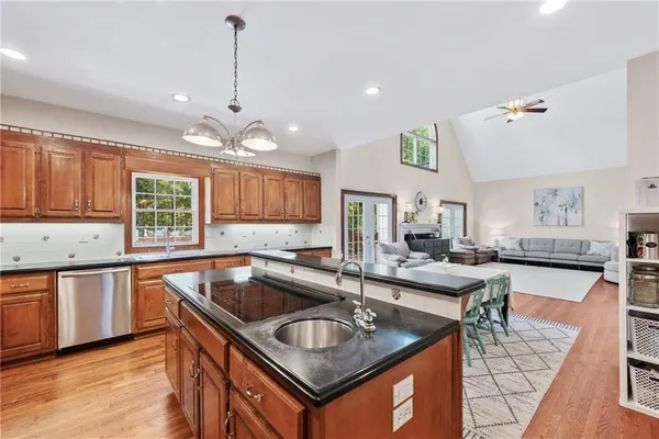 a view of workspace with toys