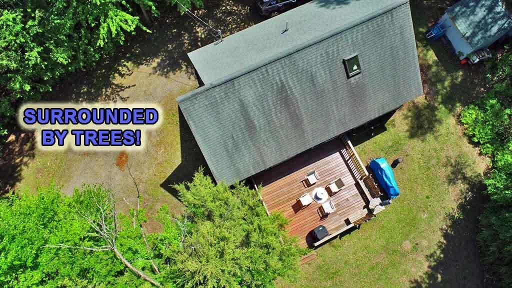 323 Sandy Beach Road Danforth, ME 04424 - Photo 21 of 81 aerial-me-lake-house-drone-