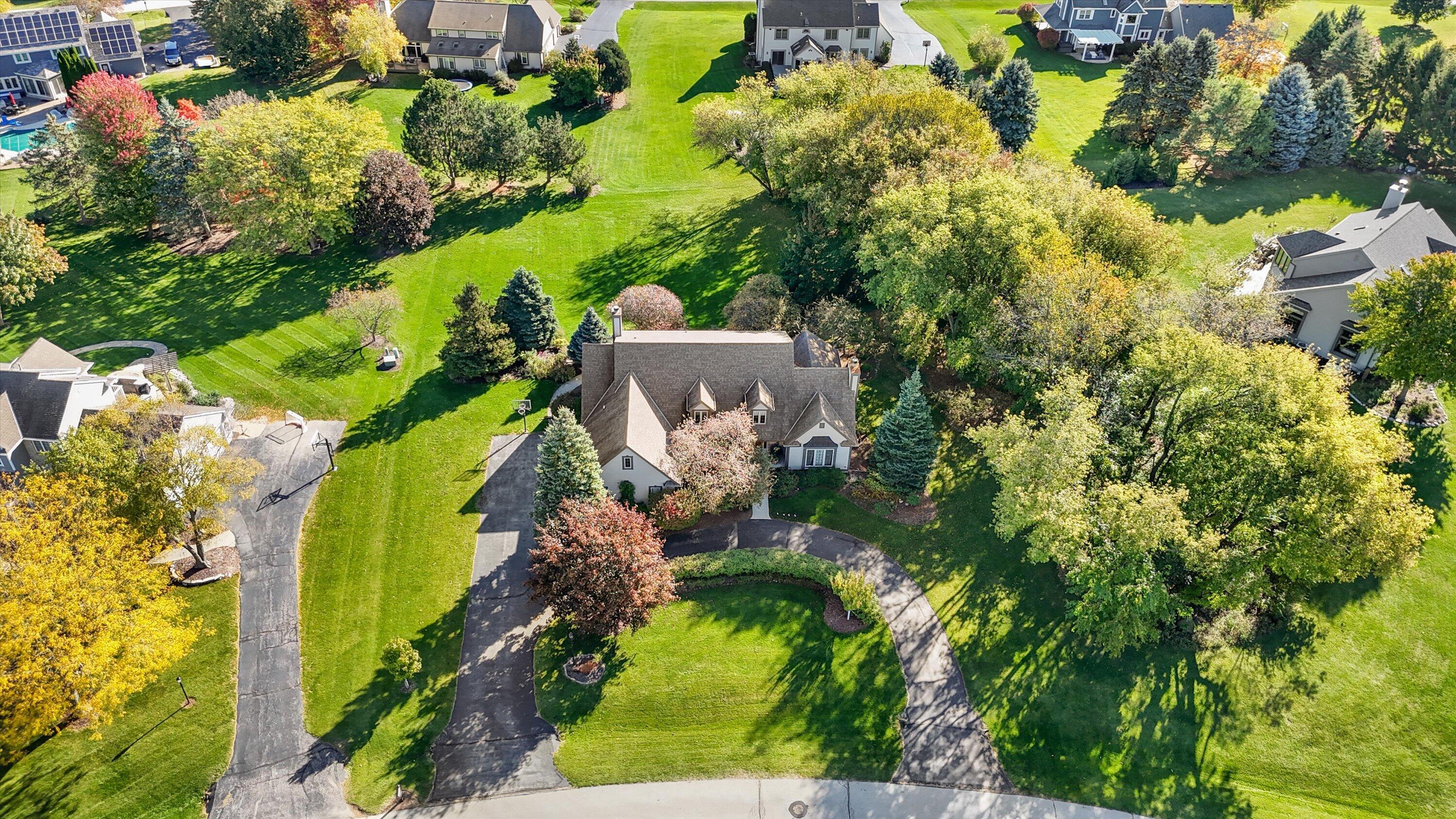 W299-n1828 Wind Ridge Court Delafield, WI 53072 - Photo 72 of 87 Aerial