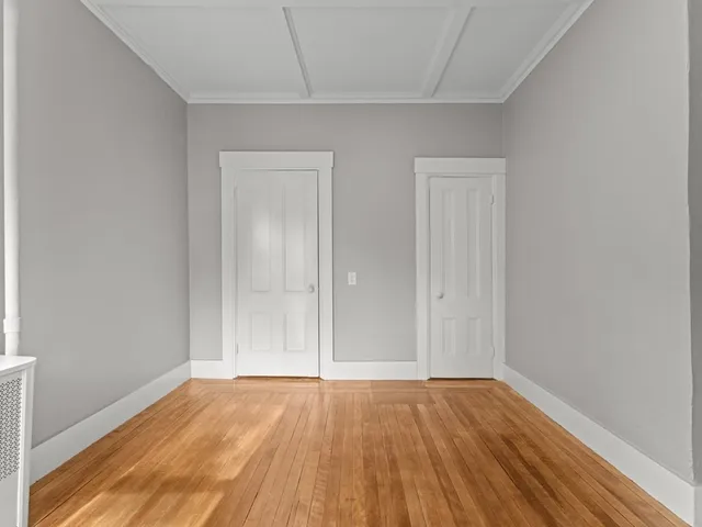 wooden floor in a empty room