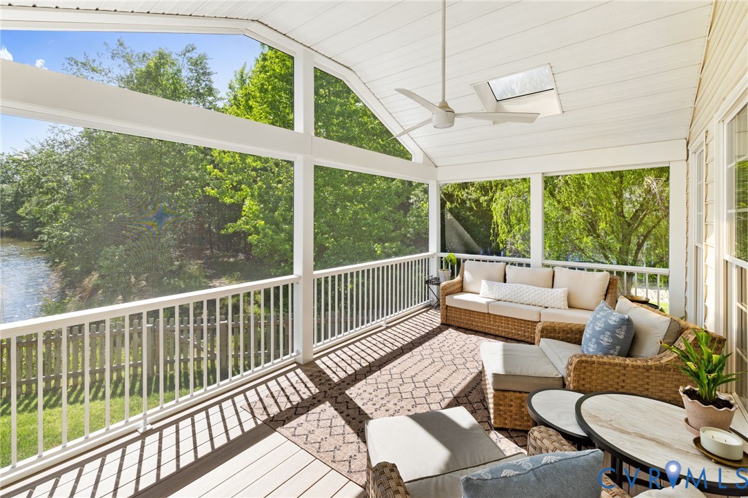 5418 Trail Ride Court Moseley, VA 23120 - Photo 40 of 52 Screen porch overlooking the pond!