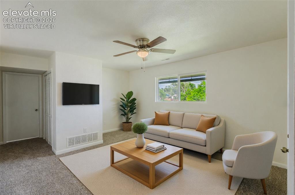2139 Preuss Road, Unit B Colorado Springs, CO 80910 - Photo 7 of 15 Virtually Staged
