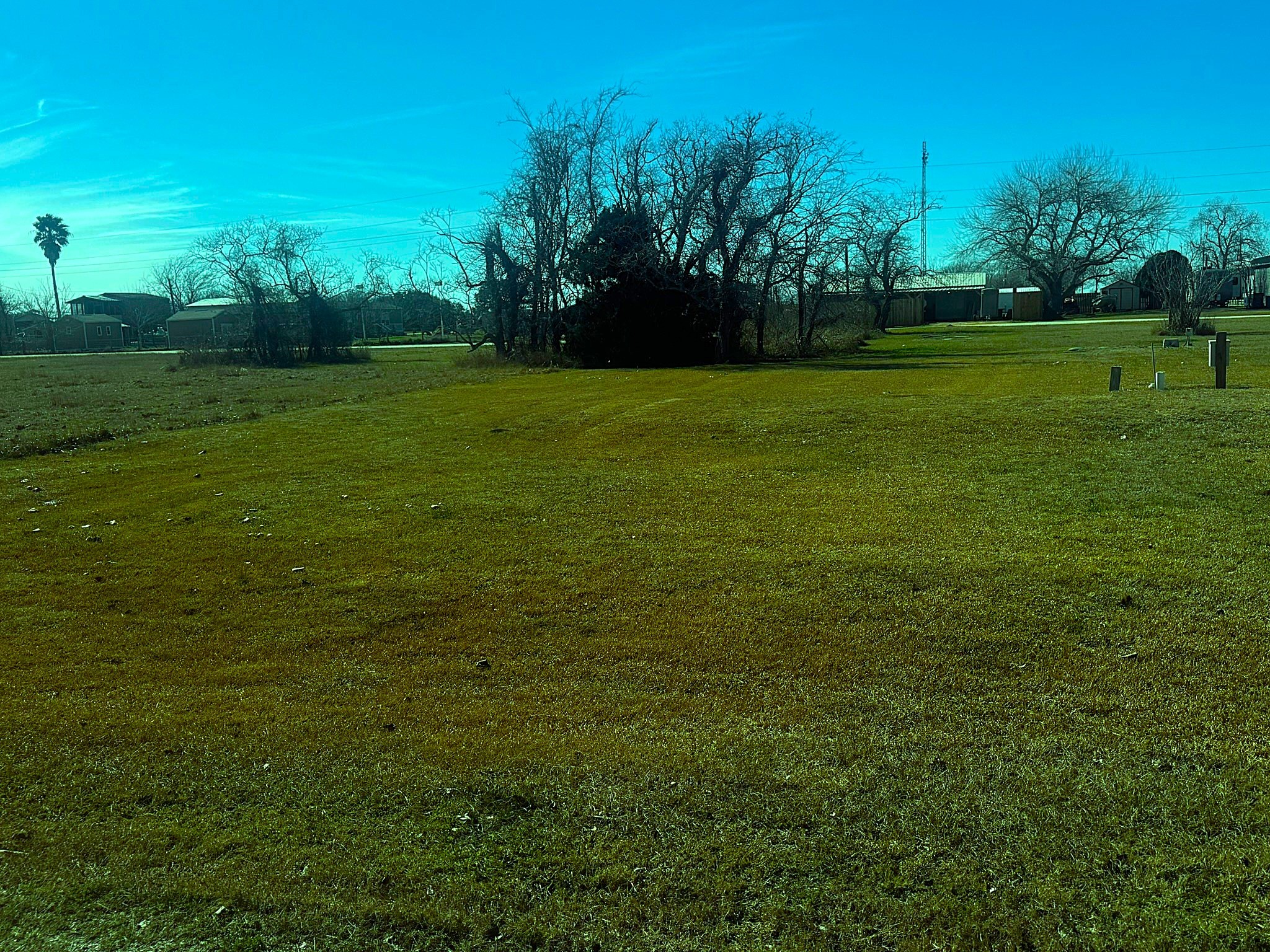 16 Meadowlark South Palacios, TX 77465 - Photo 7 of 22 a view of a grassy field with trees