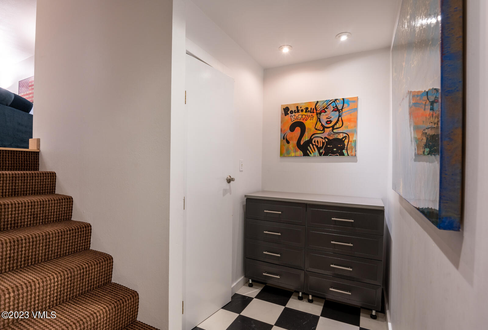 211 Nottingham Road, Unit D Avon, CO 81620 - Photo 25 of 35 a view of room with furniture and entryway