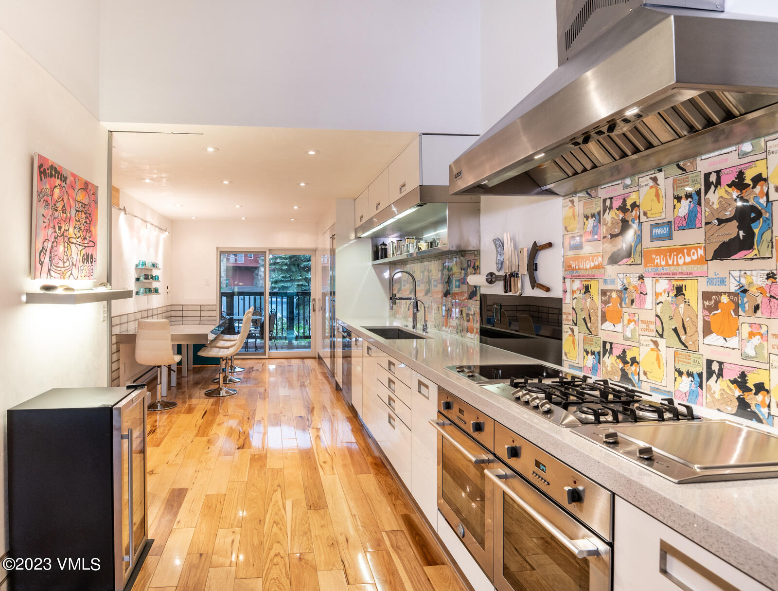 211 Nottingham Road, Unit D Avon, CO 81620 - Photo 5 of 35 a large kitchen with stainless steel appliances granite countertop a lot of counter space and a sink